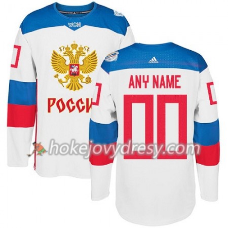 Pánské Hokejový Dres Rusko Personalizované 8 Světový pohár v ledním hokeji 2016 Bílá Premier